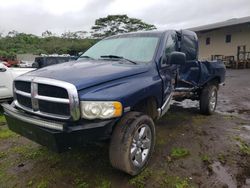 Salvage trucks for sale at Kapolei, HI auction: 2005 Dodge RAM 1500 ST