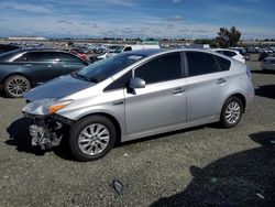 Salvage cars for sale at Antelope, CA auction: 2013 Toyota Prius PLUG-IN