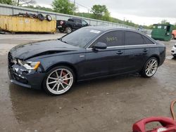 Salvage cars for sale from Copart Lebanon, TN: 2013 Audi A6 Premium Plus