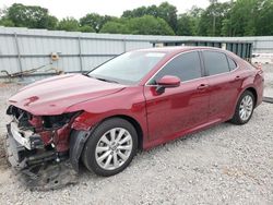 Salvage cars for sale at Augusta, GA auction: 2020 Toyota Camry LE