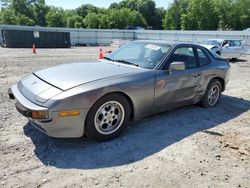 Salvage cars for sale at Augusta, GA auction: 1986 Porsche 944