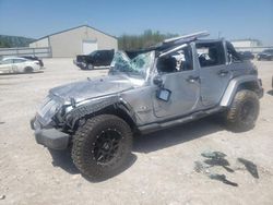 Vehiculos salvage en venta de Copart Lawrenceburg, KY: 2017 Jeep Wrangler Unlimited Sahara