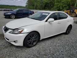 Salvage cars for sale from Copart Concord, NC: 2008 Lexus IS 350
