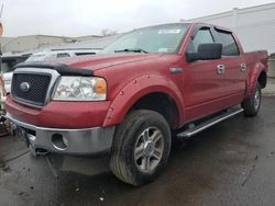 Salvage cars for sale at New Britain, CT auction: 2007 Ford F150 Supercrew