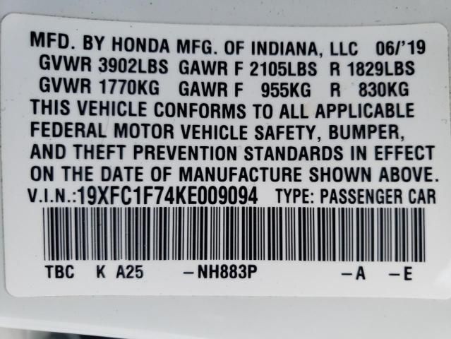 2019 Honda Civic EXL