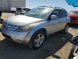 Nissan Murano sl salvage cars for sale: 2003 Nissan Murano SL