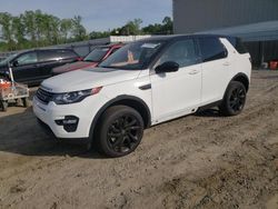 Salvage cars for sale from Copart Spartanburg, SC: 2016 Land Rover Discovery Sport HSE Luxury