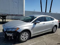 Salvage cars for sale from Copart Van Nuys, CA: 2019 Ford Fusion S