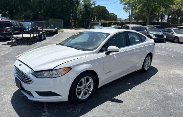 2018 Ford Fusion S Hybrid