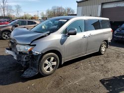 Salvage cars for sale at New Britain, CT auction: 2011 Nissan Quest S