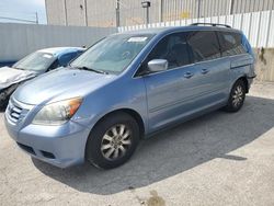 Salvage cars for sale at Lawrenceburg, KY auction: 2008 Honda Odyssey EX