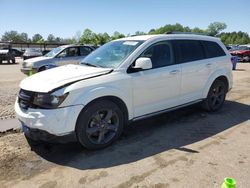 Salvage cars for sale at Florence, MS auction: 2019 Dodge Journey Crossroad