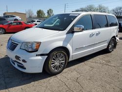 Salvage cars for sale at Moraine, OH auction: 2015 Chrysler Town & Country Touring L