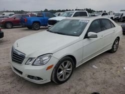 Salvage cars for sale from Copart Houston, TX: 2011 Mercedes-Benz E 350 4matic