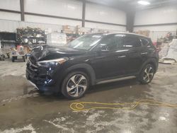 Salvage cars for sale at Spartanburg, SC auction: 2017 Hyundai Tucson Limited