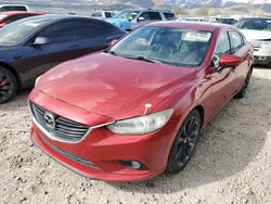 Salvage cars for sale at Magna, UT auction: 2015 Mazda 6 Grand Touring