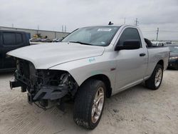 Salvage cars for sale from Copart Haslet, TX: 2013 Dodge RAM 1500 ST