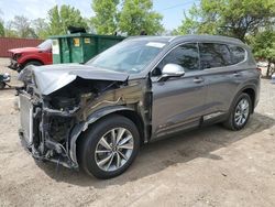 Salvage cars for sale at Baltimore, MD auction: 2020 Hyundai Santa FE Limited