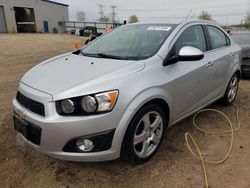 Salvage cars for sale from Copart Elgin, IL: 2016 Chevrolet Sonic LTZ