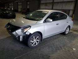 Salvage cars for sale at Gaston, SC auction: 2017 Nissan Versa S
