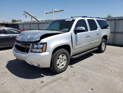 Salvage cars for sale at Kansas City, KS auction: 2012 Chevrolet Suburban K1500 LT