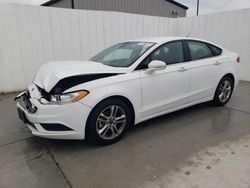 Salvage cars for sale from Copart Ellenwood, GA: 2018 Ford Fusion SE