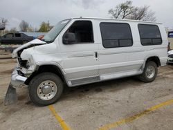 Salvage cars for sale at Wichita, KS auction: 2003 Ford Econoline E250 Van