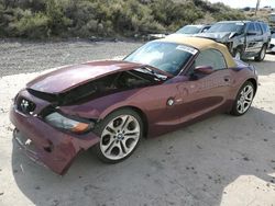 Salvage cars for sale from Copart Reno, NV: 2003 BMW Z4 3.0