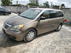 Honda salvage cars for sale: 2010 Honda Odyssey LX