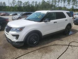 Salvage cars for sale at Harleyville, SC auction: 2019 Ford Explorer Sport