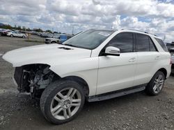 Mercedes-Benz salvage cars for sale: 2015 Mercedes-Benz ML 350 4matic