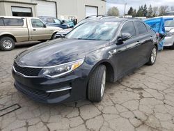Salvage cars for sale from Copart Woodburn, OR: 2018 KIA Optima LX