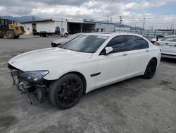 Salvage cars for sale at Sun Valley, CA auction: 2014 BMW 740 LI