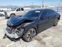 Salvage cars for sale from Copart Sun Valley, CA: 2020 Honda Accord Sport