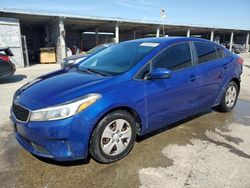 Salvage cars for sale at Fresno, CA auction: 2017 KIA Forte LX