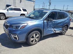 Salvage cars for sale at Sun Valley, CA auction: 2021 Subaru Forester Touring