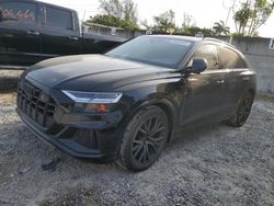 Audi SQ8 salvage cars for sale: 2021 Audi SQ8 Premium Plus
