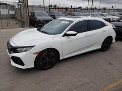 Salvage cars for sale from Copart Los Angeles, CA: 2017 Honda Civic EXL