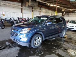 Salvage cars for sale from Copart Denver, CO: 2017 Chevrolet Equinox LT