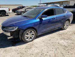 Salvage cars for sale at Temple, TX auction: 2016 Chrysler 200 Limited
