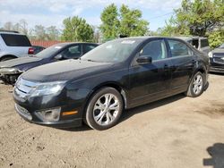 Salvage cars for sale at Baltimore, MD auction: 2012 Ford Fusion SE