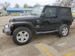 Salvage cars for sale from Copart Wichita, KS: 2010 Jeep Wrangler Sahara