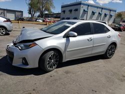 Salvage cars for sale from Copart Albuquerque, NM: 2016 Toyota Corolla L