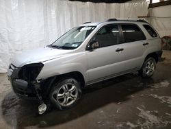 Salvage cars for sale from Copart Ebensburg, PA: 2008 KIA Sportage EX