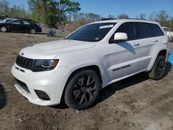 Jeep salvage cars for sale: 2019 Jeep Grand Cherokee SRT-8