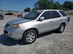 Salvage cars for sale at Gastonia, NC auction: 2005 Acura MDX