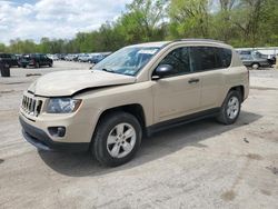 Salvage cars for sale at Ellwood City, PA auction: 2017 Jeep Compass Sport