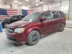 Salvage cars for sale from Copart Columbia, MO: 2017 Dodge Grand Caravan SXT