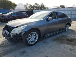 Salvage cars for sale from Copart Hayward, CA: 2012 Infiniti G37 Base