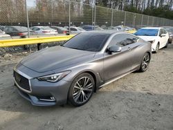 Infiniti salvage cars for sale: 2018 Infiniti Q60 Luxe 300